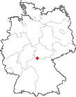 Karte Bibra bei Meiningen